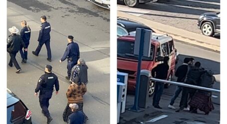 Ce spune Poliția despre scandalul din centrul Zalăului
