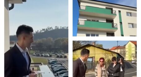 VIDEO. 16 familii tinere din Șimleu Silvaniei s-au mutat în casă nouă, datorită unei investiții importante