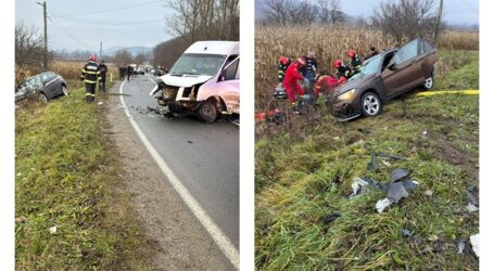 Încă nu e totul clar: polițiștii au audiat azi-noapte ore întregi șoferii implicați în accidentul din Surduc. S-a deschis un dosar de ucidere din culpă