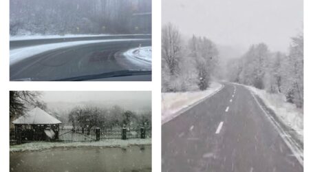 Situația traficului în Sălaj – se circulă în condiții de iarnă pe Meseș. Autoritățile nu au mai fost luate prin surprindere