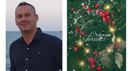 Alin Buboi, managerul companiei Ceramic&Stone Evolutione din Zalău vă urează Crăciun Fericit