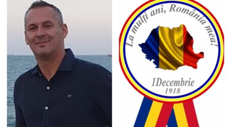 Alin Buboi, managerul companiei Ceramic&Stone Evolutione din Zalău vă urează „La mulți ani” cu ocazia Zilei Naționale a României