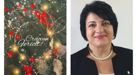Dana Crișan, președintele OFL Sălaj vă urează Crăciun Fericit