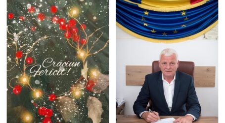 Primăria Cizer vă urează Crăciun Fericit