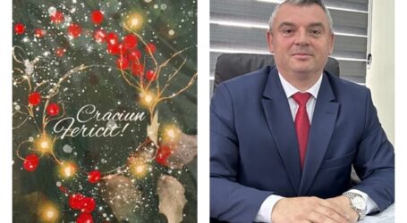 Călin Cristian Forț, viceprimarul Municipiului Zalău vă urează Crăciun Fericit