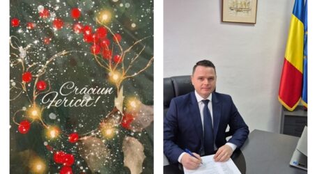Daniel Opre, directorul AJOFM Sălaj vă urează Crăciun Fericit