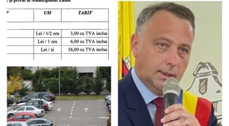 Discuții aprinse în Primăria Zalău pe tema noului preț la parcare. Primarul cedează și reduce tariful propus la 5 lei !?