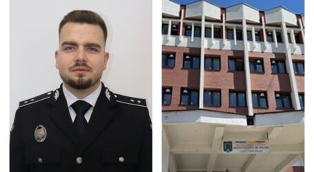 Cel mai tânăr polițist de la Serviciul Economic din Sălaj, avansat la gradul de inspector înainte de termen pentru rezultate foarte bune