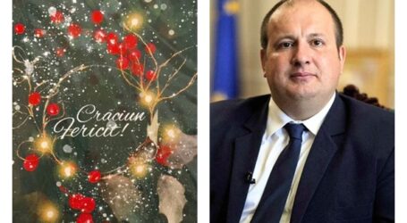 Claudiu Bîrsan, prefectul județului Sălaj vă urează Crăciun Fericit