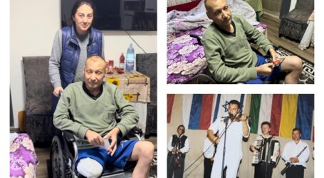 Când alții pleacă, ea a rămas. Un violonist din Jibou se sprijină pe soție, după ce a rămas fără un picior din cauza unei infecții. Are nevoie de sprijinul oamenilor cu suflet mare