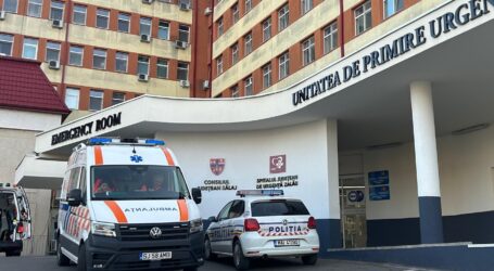 Accident cu o victimă într-un sens giratoriu din Zalău, după ce un șofer nu a acordat prioritate