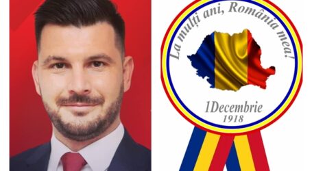 Vlad Pașcalău, președintele TSD Sălaj vă urează „La mulți ani” cu ocazia Zilei Naționale a României