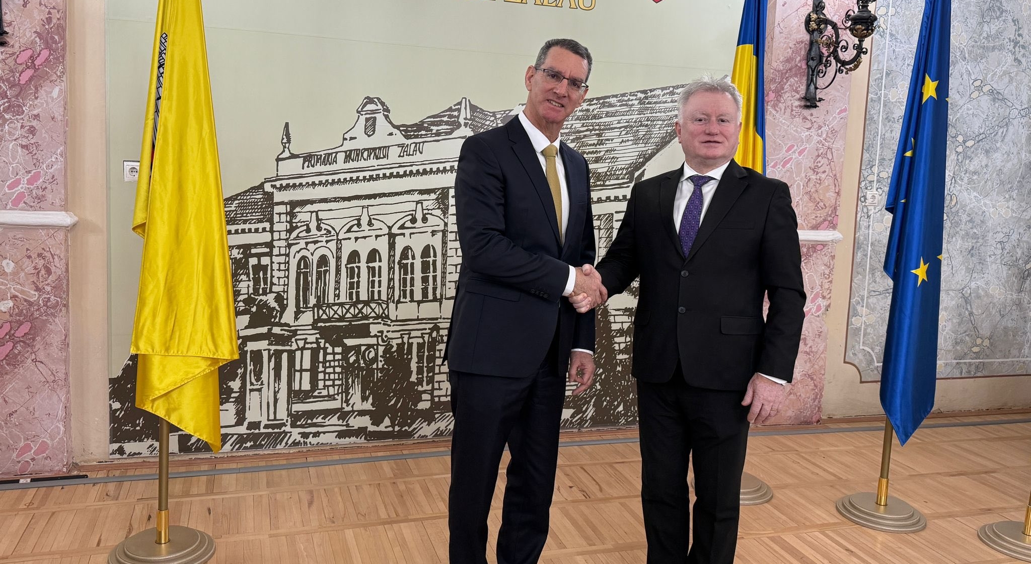 Deputatul Ionel Ciunt, întâlnire cu ambasadorul Israelului în România ...