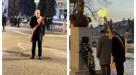 VIDEO. De 24 Ianuarie, lecție de istorie predată de primarul din Jibou, Dan Ghiurco în fața a peste 1.000 de persoane