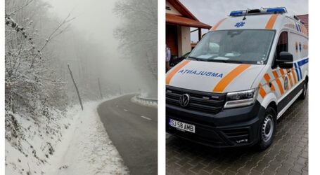 Un tânăr a fost găsit inconștient pe marginea drumului la ieșire din Cizer – a fost salvat în ultima clipă de echipajele medicale