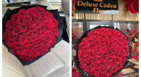 În Sălaj, buchetele din 101 trandafiri, la mare căutare de Ziua Îndrăgostiților