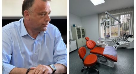 Primăria Zalău a înființat un nou cabinet stomatologic unde elevii beneficiază gratuit de consultații