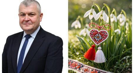 Adrian Ioan Crișan, vicepreședintele Consiliului Județean Sălaj vă urează o primăvară frumoasă!
