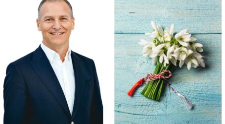 Dinu Iancu-Sălăjanu, președintele Consiliului Județean Sălaj vă urează o primăvară frumoasă!