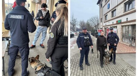 Amplă acțiune printre elevii din Zalău – polițiștii au împărțit amenzi pentru fumat în curtea școlii