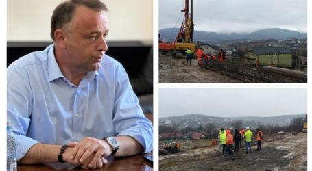 Trotuare, piste de biciclete și sistem de iluminat public modern pe strada Mihai Eminescu din Zalău