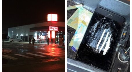 FOTO. Tânăr din Zalău, depistat cu droguri în parcarea unui magazin din Dumbrava Nord, după un comportament suspect în mașină