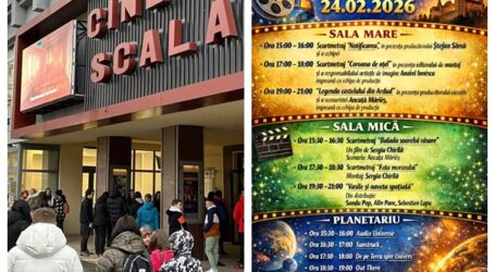 Cinema Scala sărbătorește 3 ani de la redeschidere – programul filmelor cu acces GRATUIT