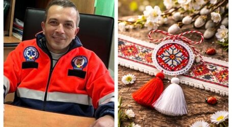 Raul Dragoș, managerul Serviciului Județean de Ambulanță Sălaj vă urează o primăvară frumoasă!