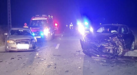 FOTO. Accident pe centura Jibou, după ce o tânără șoferiță nu a acordat prioritate
