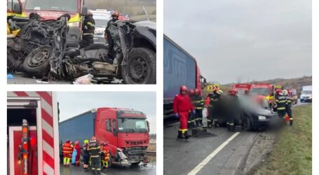 VIDEO. Cum s-a produs TRAGEDIA cu 5 persoane decedate de pe drumul Zalău – Cluj. Șoferul autoturismului a pierdut controlul în curbă