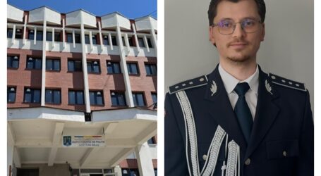 Șef nou în Poliția Sălaj – un tânăr ofițer a promovat concursul pe post