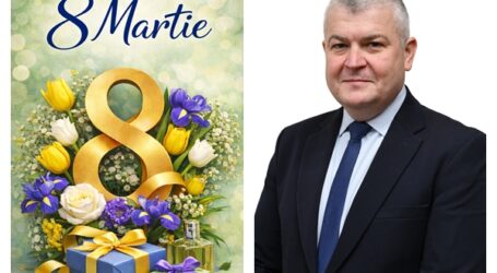 Adrian Ioan Crișan, vicepreședintele Consiliului Județean Sălaj urează tuturor doamnelor și domnișoarelor “La mulți ani”!