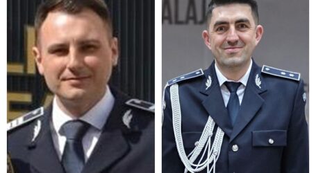 De la primii pași în Poliție la avansarea înainte de termen: povestea a doi polițiști rutieri din Sălaj, remarcați prin implicare și profesionalism exemplar