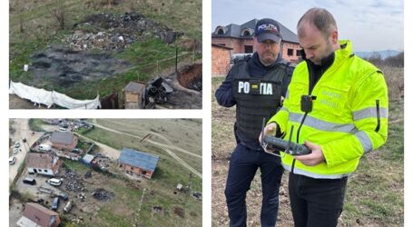 Garda de Mediu Sălaj face curățenie în Pusta din Șimleu Silvaniei
