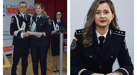 Ofițerul din Zalău, Mădălina Pop distinsă și în acest an de Ziua Poliției pentru merite de excepție în activitate