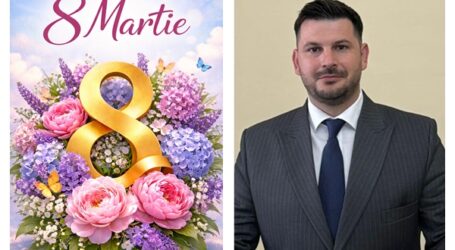 Vlad Pașcalău, viceprimarul orașului Jibou urează tuturor doamnelor și domnișoarelor “La mulți ani”!