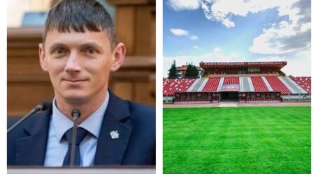 Senatorul Paul Pintea, repartizat la stadionul din Zalău pentru a presta muncă în folosul comunității