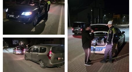 FOTO. Amplă acțiune a Poliției Zalău împotriva șoferilor care conduc băuți sau drogați