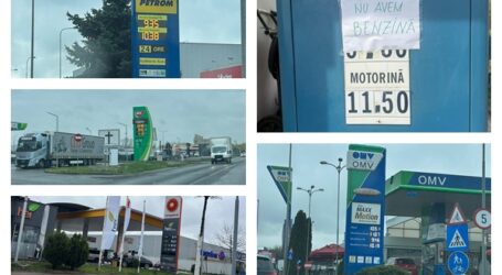 O benzinărie dintr-un sat din Sălaj vinde motorina standard cu 11,50 lei/litru. Topul prețurilor în Zalău