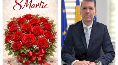 Alexandru Pura, subprefectul județului Sălaj urează tuturor doamnelor și domnișoarelor “La mulți ani”!