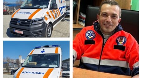 2 ambulanțe noi în dotarea salvatorilor din Sălaj