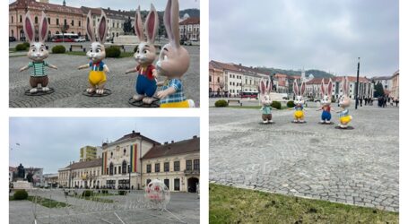 Lumină și culoare de Paște în Zalău: municipiul îmbracă straie de sărbătoare