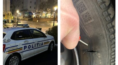 Încă 2 mașini vandalizate în Zalău – autorii au tăiat anvelopele autoturismelor parcate pe stradă