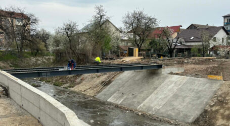 Se lucrează intens la amenajarea de piste pentru biciclete pe cursurile de apă din Zalău