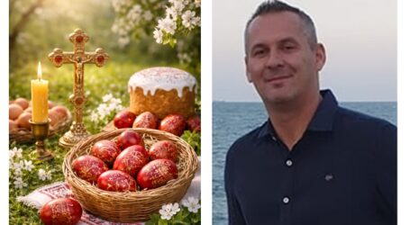 Alin Buboi, managerul companiei Ceramic&Stone Evolutione din Zalău vă urează Paște Fericit!