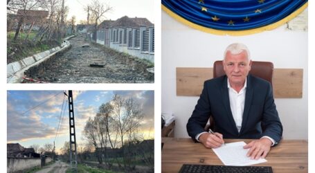 A început marea asfaltare în Cizer – proiectul de 1,4 milioane de euro transformă infrastructura rutieră din comună