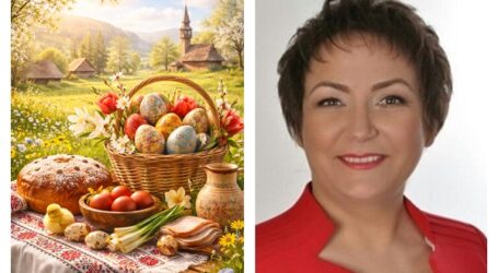Primăria Băbeni vă urează Paște Fericit!
