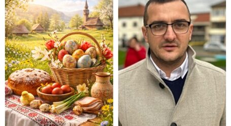 Bogdan Bercean, președintele PSD Meseșenii de Jos vă urează Paște Fericit!