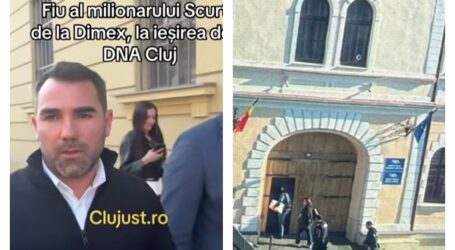 VIDEO. Managerul firmei Dimex a ieșit de la DNA Cluj. A declarat presei că este vorba de o colaborare cu Consiliul Județean Sălaj