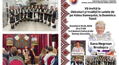 Spectacol de tradiții și folclor la Someș-Guruslău, de Duminica Tomii